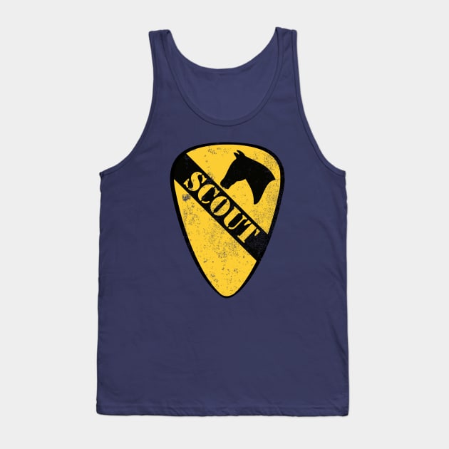 Air Cav Scout (distressed) Tank Top by TCP